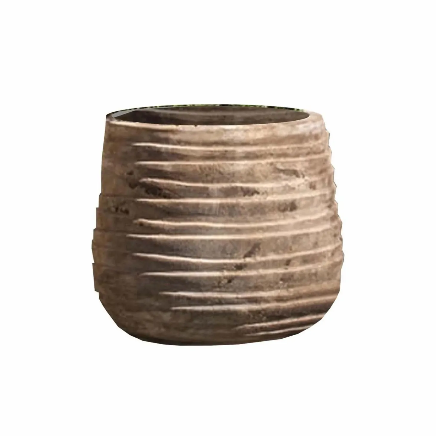 Pottery + Planters + Containers>Roger's Gardens Antico Terra Cotta Ipanema Planter
