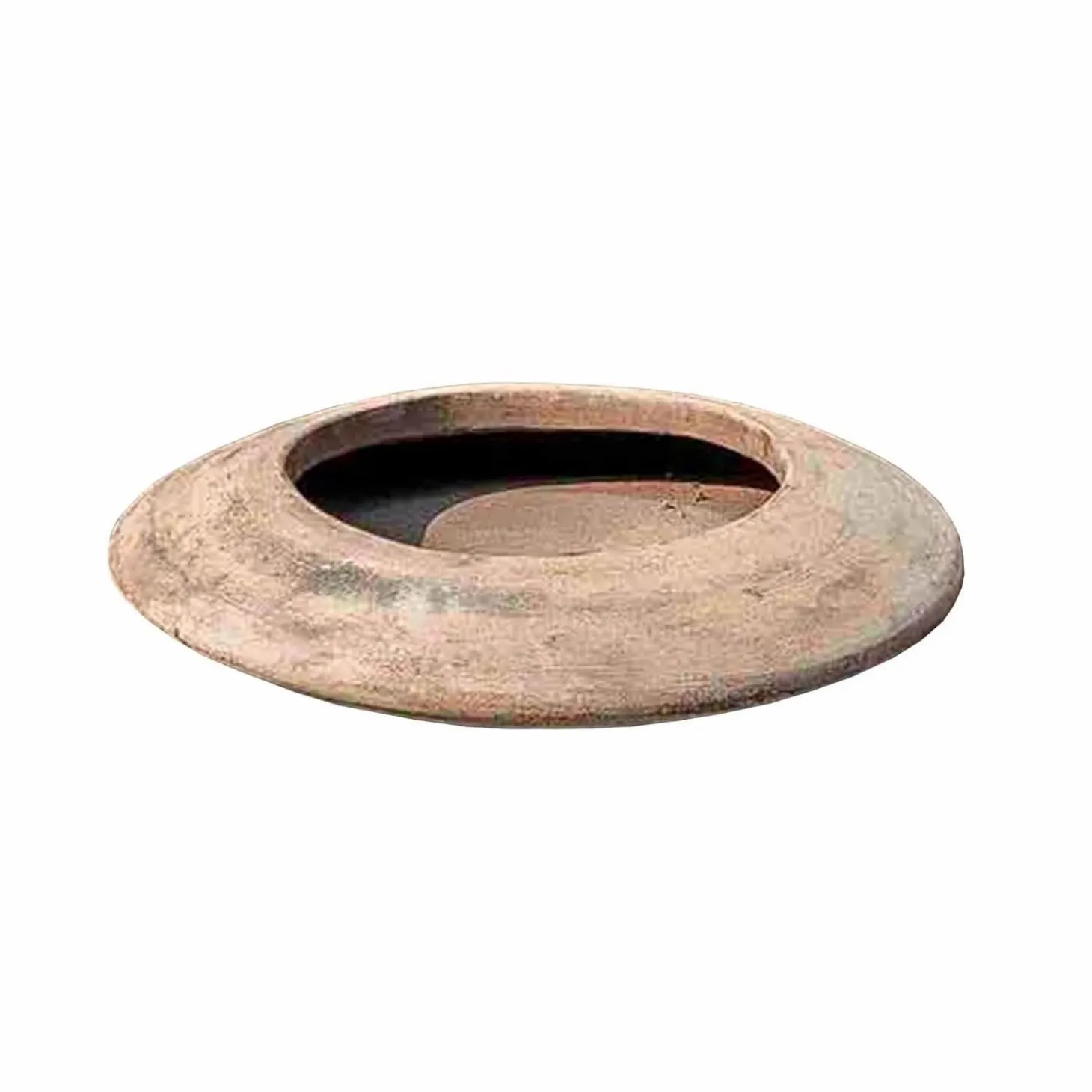 Pottery + Planters + Containers>Roger's Gardens Antico Terra Cotta Luna Bowl