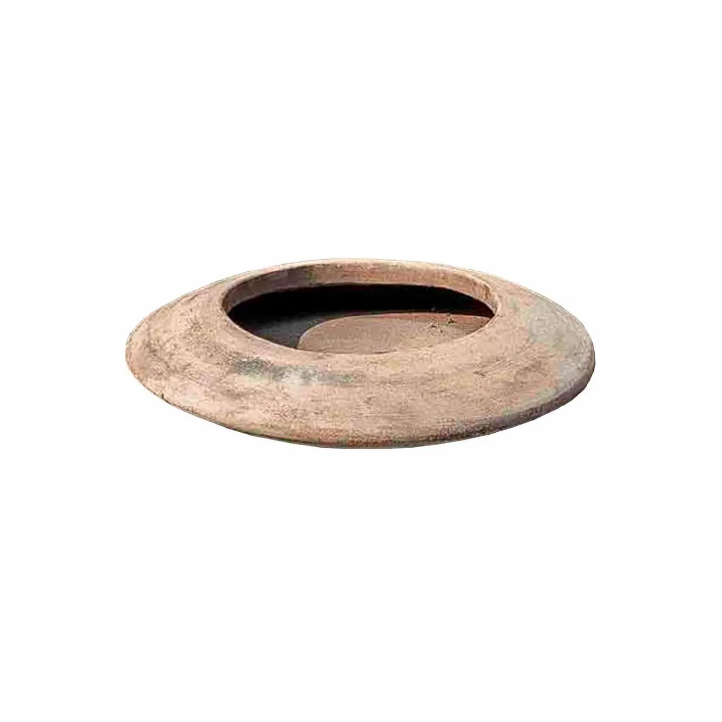 Pottery + Planters + Containers>Roger's Gardens Antico Terra Cotta Luna Bowl