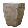 Pottery + Planters + Containers>Roger's Gardens Antico Terra Cotta Square Brasilia Planter