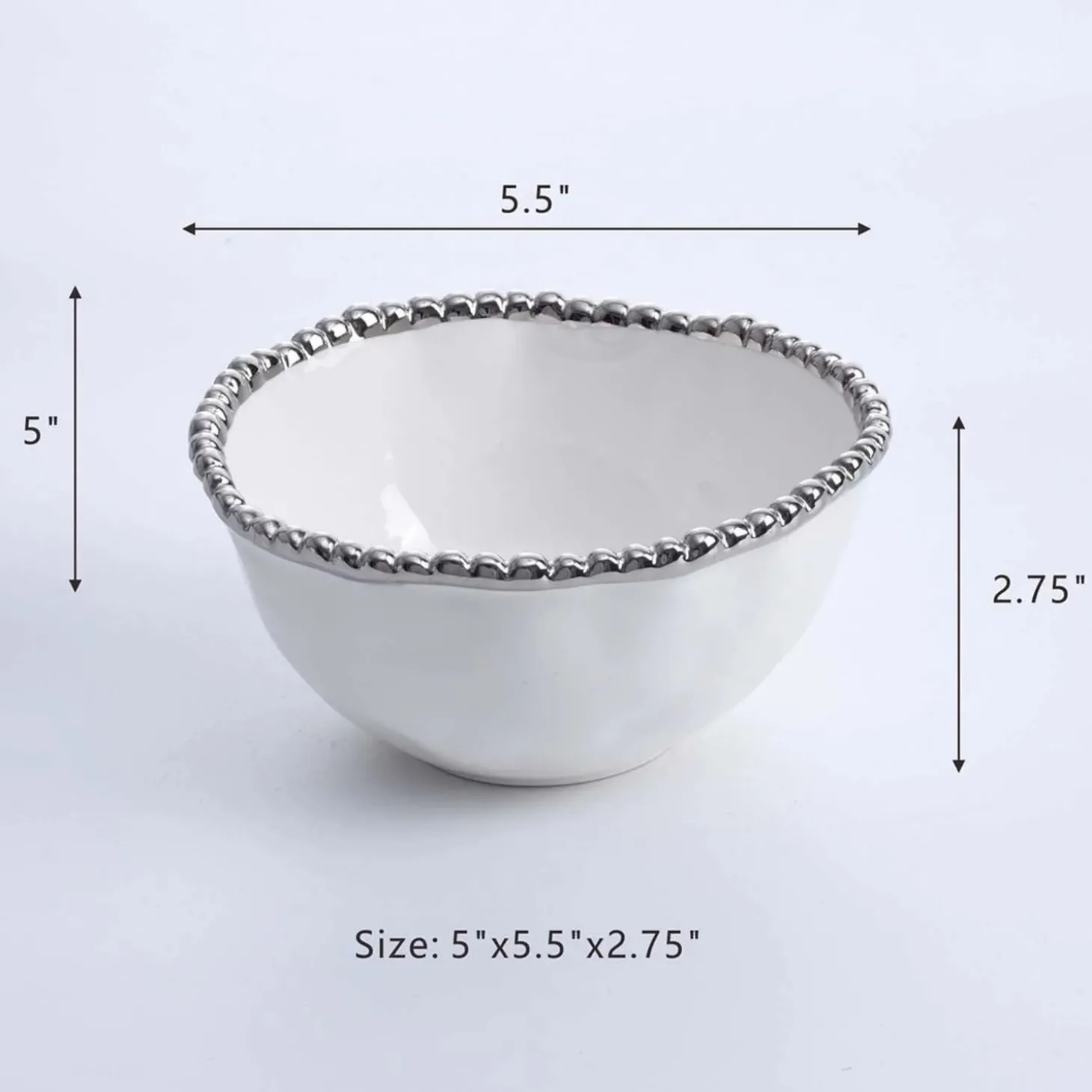 Decor Accents>Roger's Gardens Argentinian Salerno Small Bowl