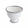 Serveware>Roger's Gardens Argentinian Salerno Small Footed Bowl