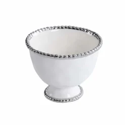 Decor Accents>Roger's Gardens Argentinian Salerno Small Footed Bowl