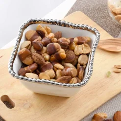 Decor Accents>Roger's Gardens Argentinian Salerno Snack Bowl
