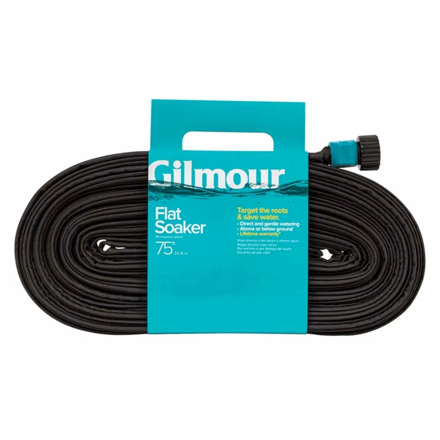 Garden Gloves + Tools + Accessories>Roger's Gardens Gilmour Flat Weeper/Soaker Hose - 75Ft