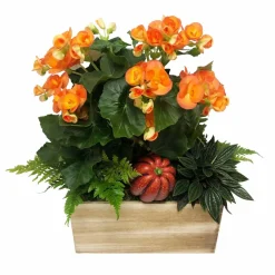 Original Design Arrangements>Roger's Gardens Large Tradational Fall Living Centerpiece