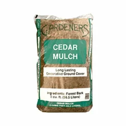 Soils + Fertilizers + Sprays>Roger's Gardens Shredded Cedar Mulch - 2 Cuft