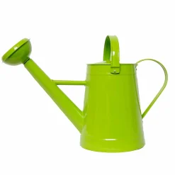 Garden Gloves + Tools + Accessories>Roger's Gardens Traditional Metal Watering Can - Green