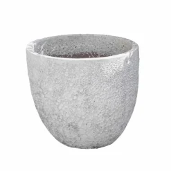 Pottery + Planters + Containers>Roger's Gardens White Coral Caipirinha Planter