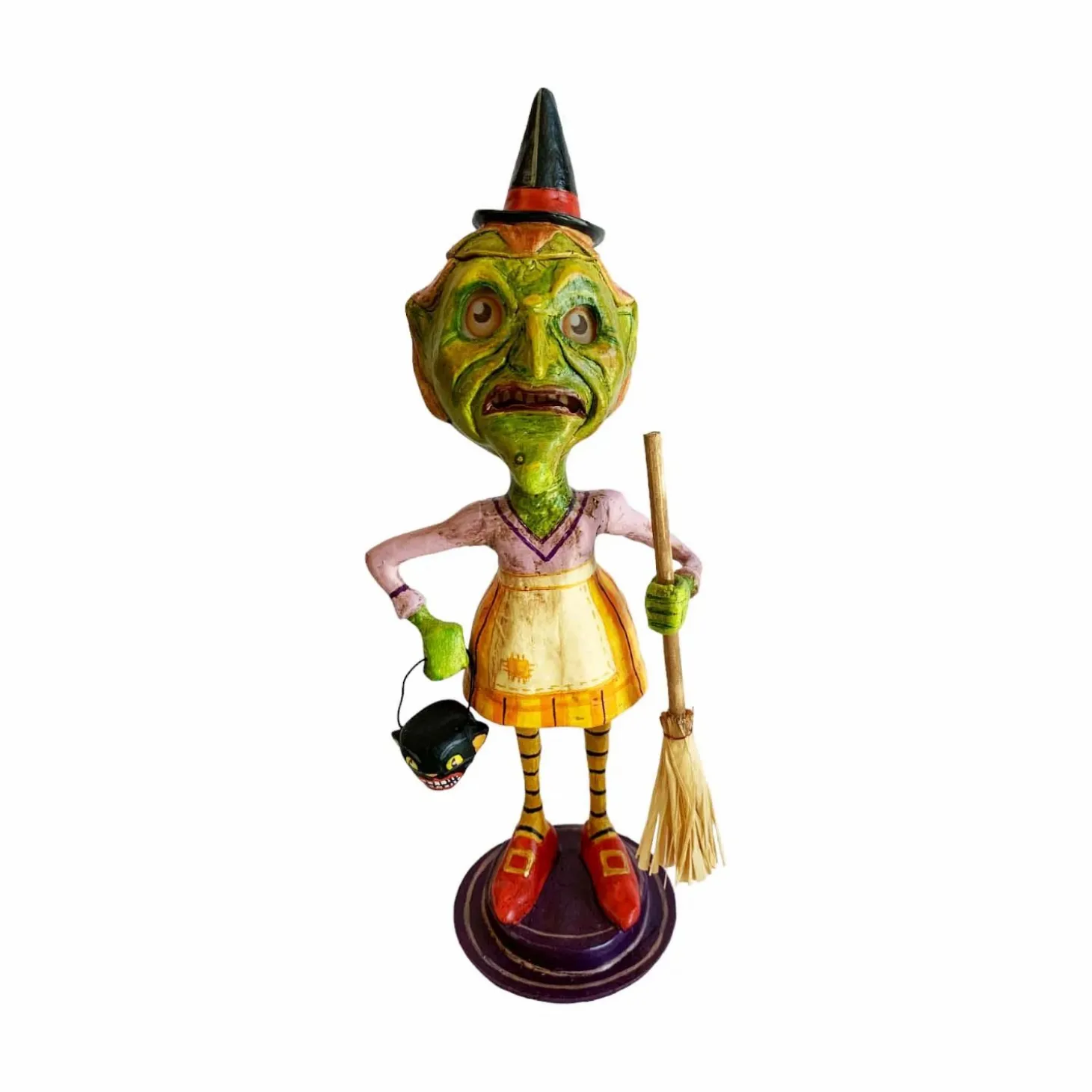 Halloween Decor>Roger's Gardens Winefred The Stubborn Troll - 10" Tall - Jorge De Rojas